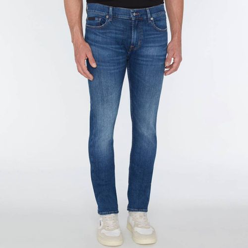 Dark Blue Paxtyn Stretch Jeans - 7 For All Mankind - Modalova