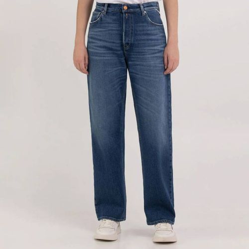 Mid Blue Jaylie Wide Stretch Jeans - Replay - Modalova