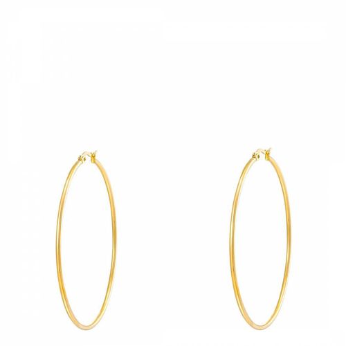 K Statement Large Hoop Earrings - Chloe Collection by Liv Oliver - Modalova