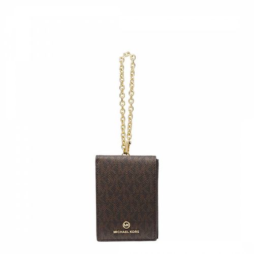 Luggage Jet Set Charm Extra Small Folded Chain Card Case - Michael Kors - Modalova