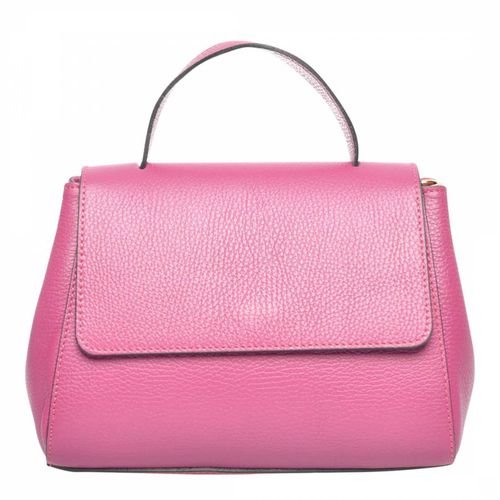 Pink Leather Handbag - Luisa Vannini - Modalova