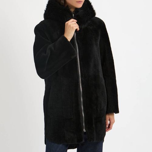 Shearling Reversible Zip Parka - NÂ°Â· Eleven - Modalova