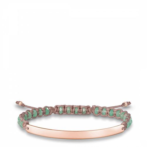 Sterling Silver Green Bracelet - Thomas Sabo - Modalova