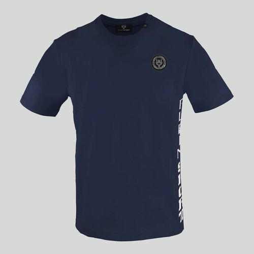 Chest/Side Logo Print Cotton T-Shirt - Philipp Plein - Modalova