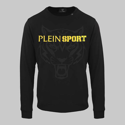 Black Tiger Logo Detail Sweatshirt - Philipp Plein - Modalova