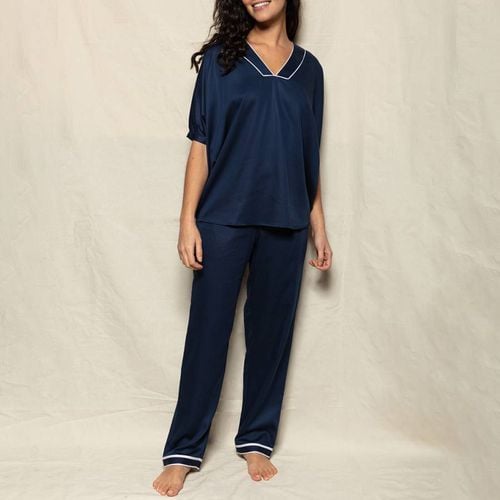 Navy Kaftan Top Pyjama Set - Fable & Eve - Modalova