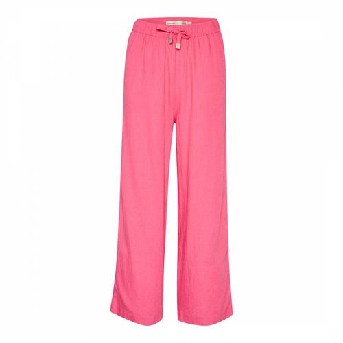 Pink Amos Linen Blend Trousers - Inwear - Modalova