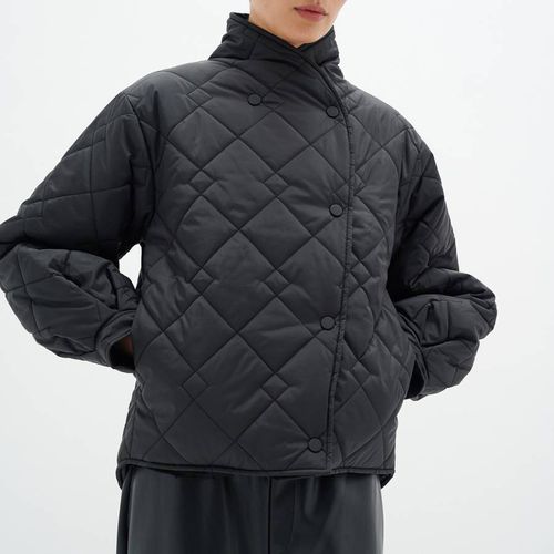 Black Molli Quilted Jacket - Inwear - Modalova