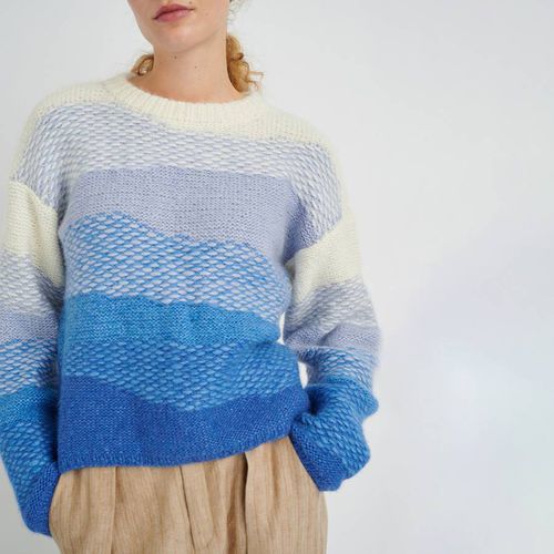 Blue/Multi Aiden Wool Blend Jumper - Inwear - Modalova