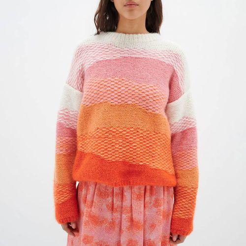 Red/Multi Aiden Wool Blend Jumper - Inwear - Modalova