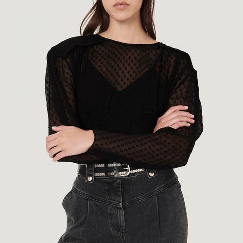 Black Drake Sheer Blouse - IRO - Modalova