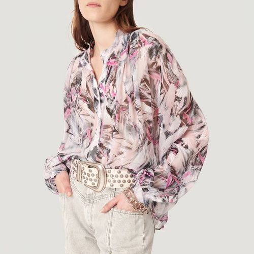 Pink Paulhi Silk Blend Shirt - IRO - Modalova