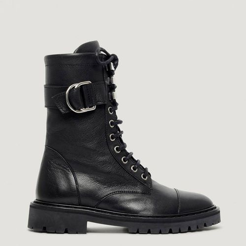 Black Jaudie Leather Ankle Boots - IRO - Modalova
