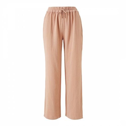 Tan Krissy Tan Trousers - Melissa Odabash - Modalova