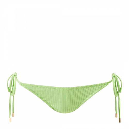 Lime Miami Ribbed Bikini Bottoms - Melissa Odabash - Modalova