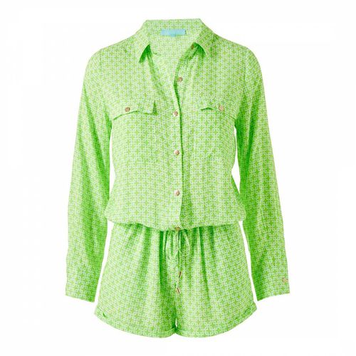 Lime Chloe Links Romper - Melissa Odabash - Modalova