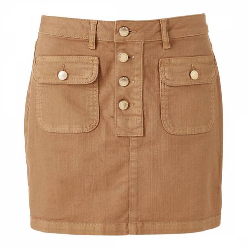 Caramel Dylan Denim Skirt - Melissa Odabash - Modalova