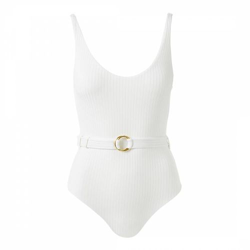 White St Tropez Ribbed - Melissa Odabash - Modalova