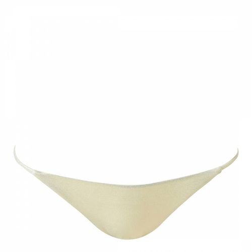 Gold Gold Key Largo Bikini Bottoms - Melissa Odabash - Modalova