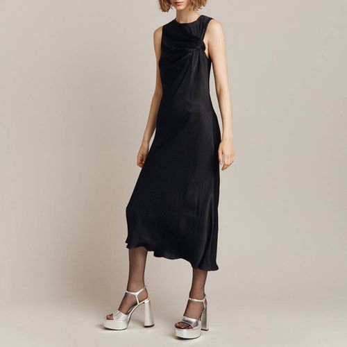 Black Naomi Satin Dress - Ghost - Modalova