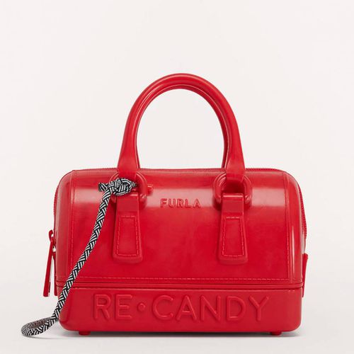 Red Flame Candy Mini Boston Bag - Furla - Modalova
