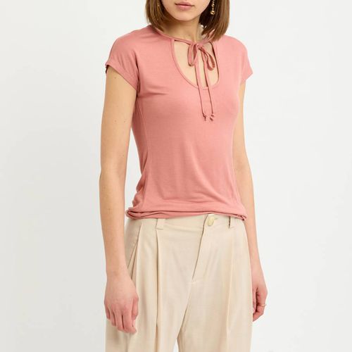 Pink Cile Tie T-Shirt - Max&Co. - Modalova