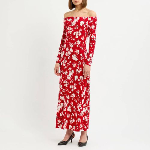 Red Gas Floral Maxi Dress - Max&Co. - Modalova