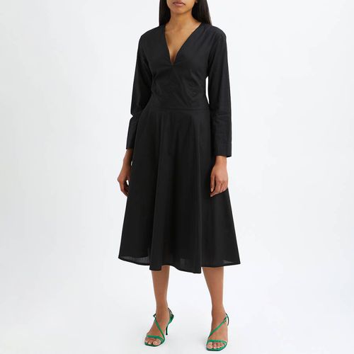 Irialto Pleated Cotton Midi Dress - Max&Co. - Modalova