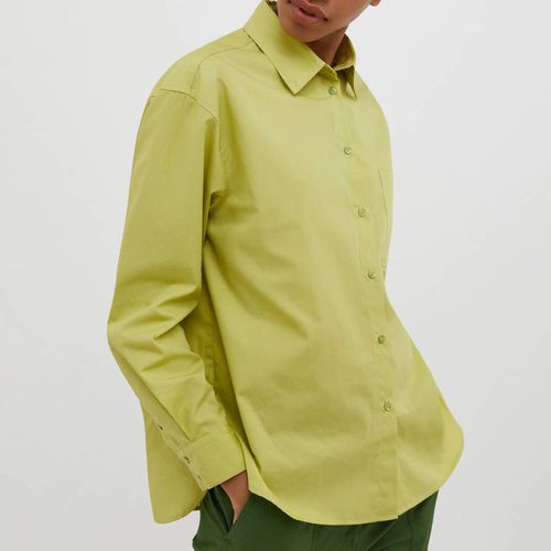 Lime Velours Cotton Shirt - Max&Co. - Modalova