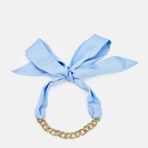 Blue/Gold Giudizio Bow Bracelet - Max&Co. - Modalova