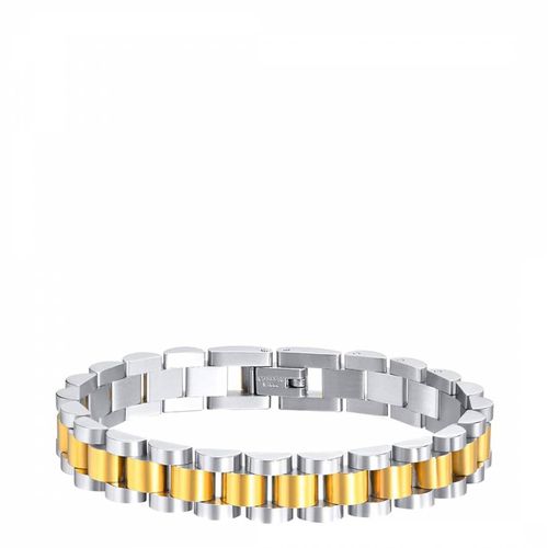 K Gold & Silver Link Bracelet - Stephen Oliver - Modalova