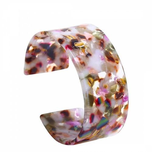 Multi Color Cuff Bangle - Liv Oliver - Modalova