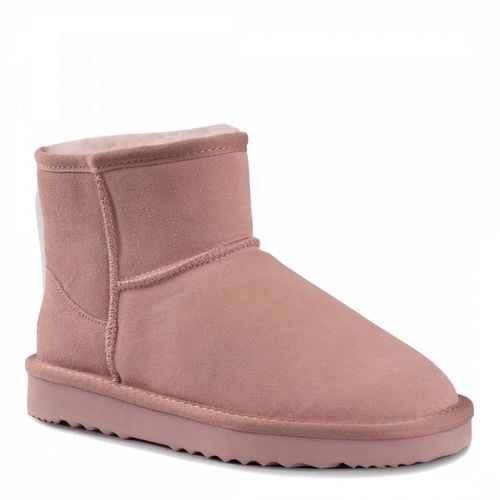 Pink Bondi Sheepskin Ankle Boots - Aus Wooli - Modalova