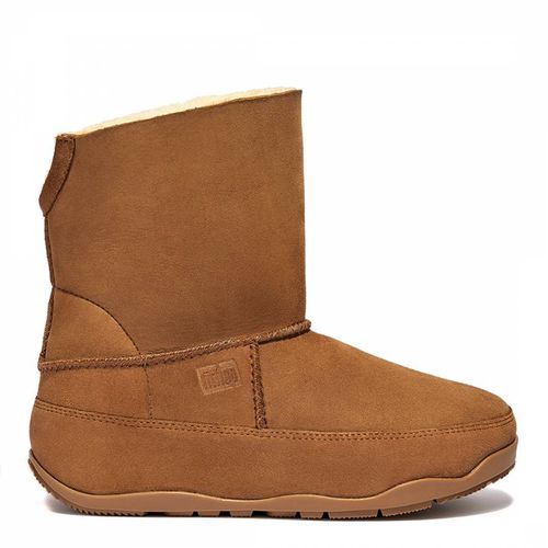 Tan Mukluk Short Shearling Boot - FitFlop - Modalova