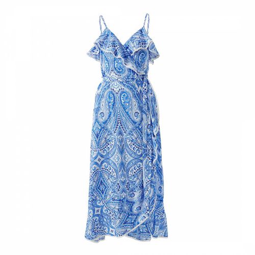 Blue Prosperity Aztec Blue Dress - Melissa Odabash - Modalova