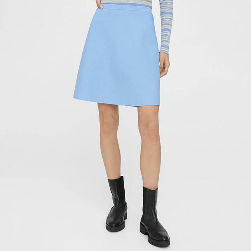 Light Blue A-Line Mini Skirt - Theory - Modalova
