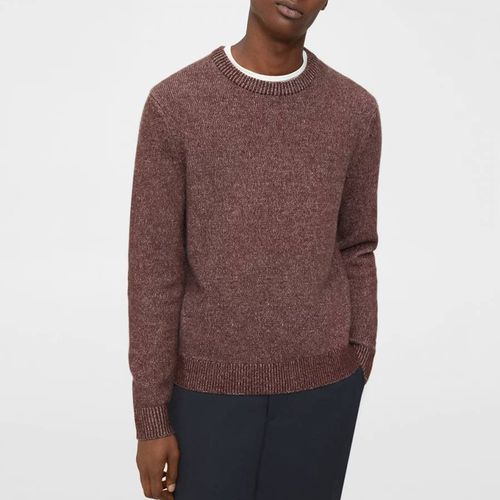 Brown Hilles Knit Cashmere Blend Jumper - Theory - Modalova