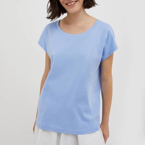 Blue Maldive Cotton T-Shirt - Max&Co. - Modalova