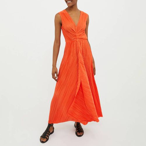 Orange Cruna V-Neck Dress - Max&Co. - Modalova