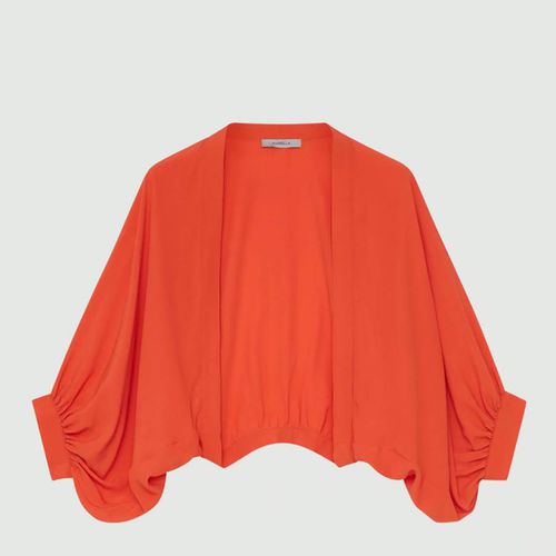 Orange Jacopo Silk Blend Jacket - Marella - Modalova