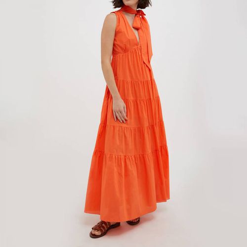 Orange Minore Cotton Maxi Dress - Max&Co. - Modalova