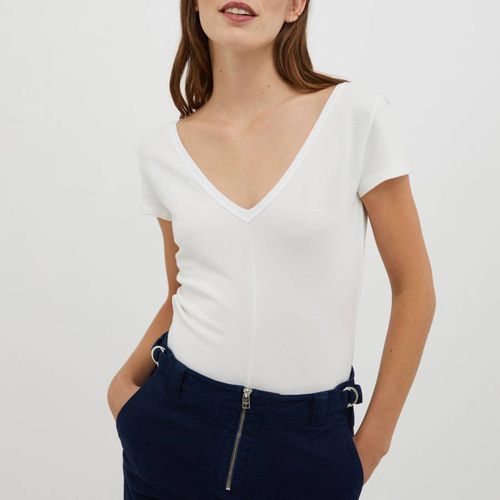 White Danzante V-Neck T-Shirt - Max&Co. - Modalova
