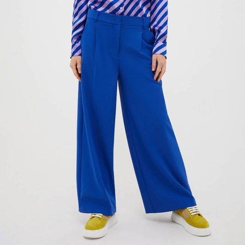 Blue Morfeo Wide Leg Trousers - Max&Co. - Modalova