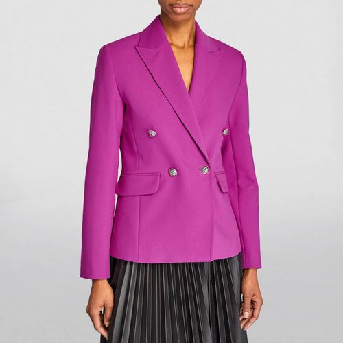 Purple Mosella Double Breasted Blazer - Max&Co. - Modalova