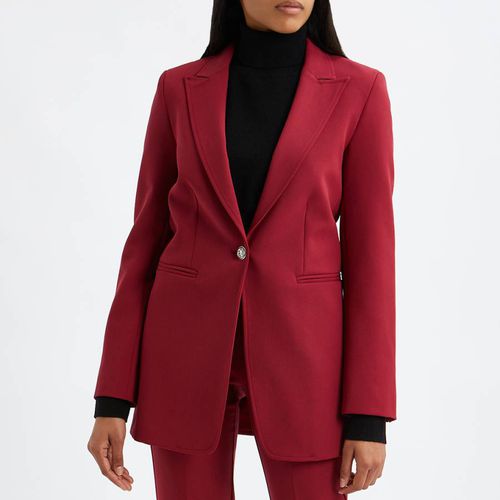 Burgundy Iguizzox Single Breasted Blazer - Max&Co. - Modalova