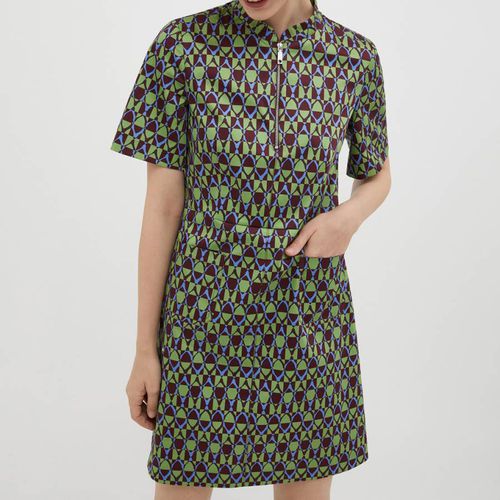 Brown Fiona Pattern Mini Dress - Max&Co. - Modalova