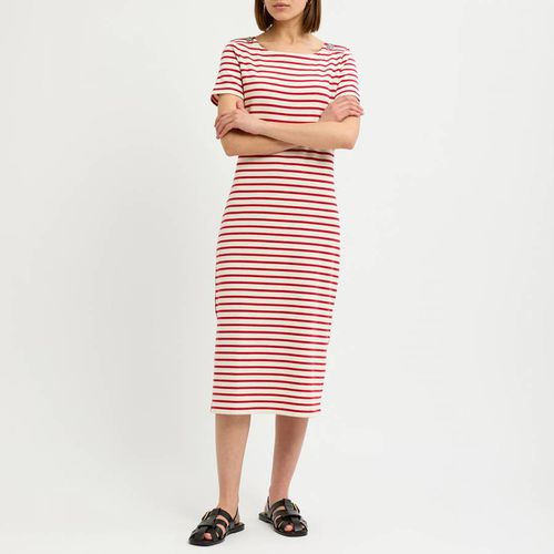Red Ilustrin Stripe T-Shirt Dress - Max&Co. - Modalova