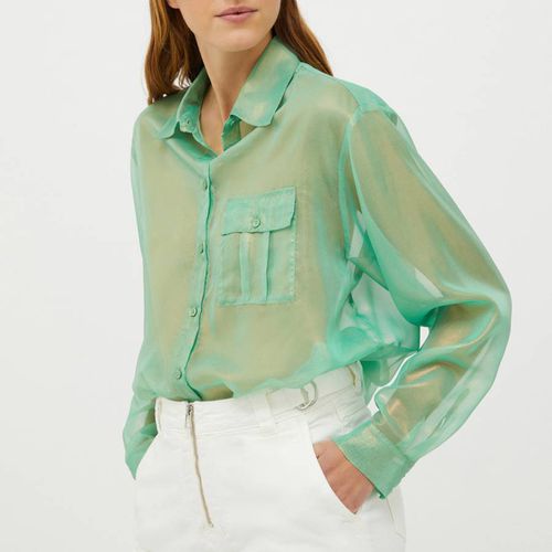 Green Cappa Metallic Shirt - Max&Co. - Modalova