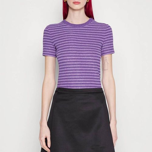 Purple Amabile Stripe Top - Max&Co. - Modalova