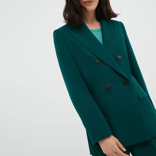 Dark Ioboe Double Breasted Blazer - Max&Co. - Modalova